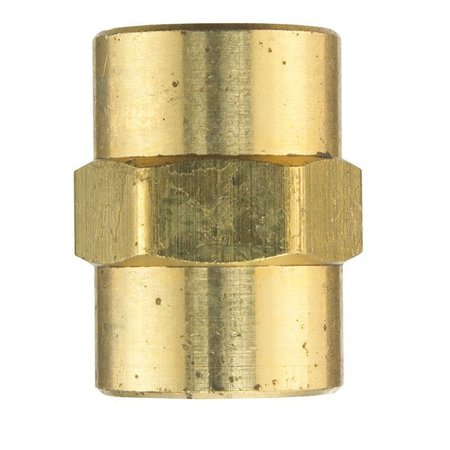 Jmf Company 1/2 in. FPT X 1/2 in. D FPT Brass Coupling 4338604